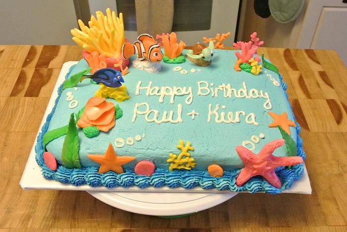 Nemo Birthday Cake