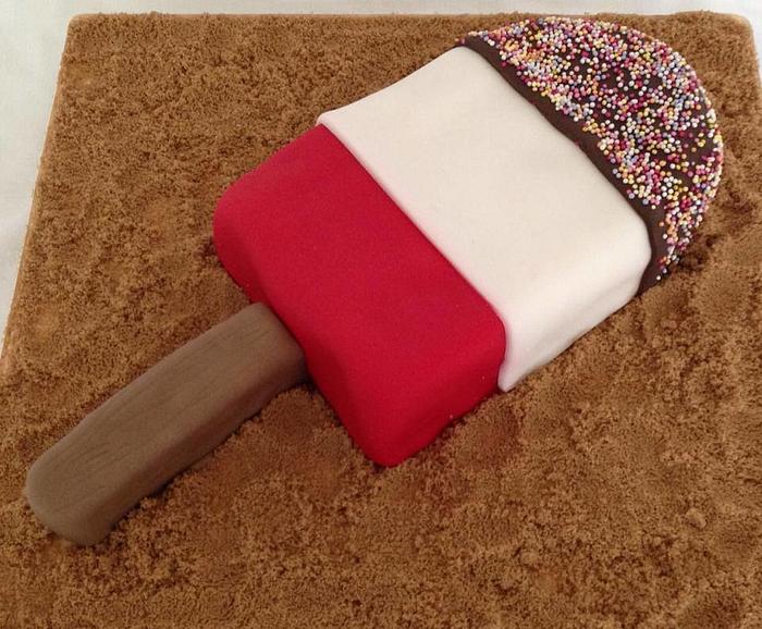 FAB lolly cake