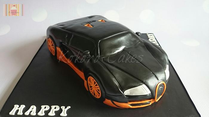 Sports car series birthday cake fondant shape customized boyfriend model  Bugatti 4-inch face - Shop gjdessert Cake & Desserts - Pinkoi