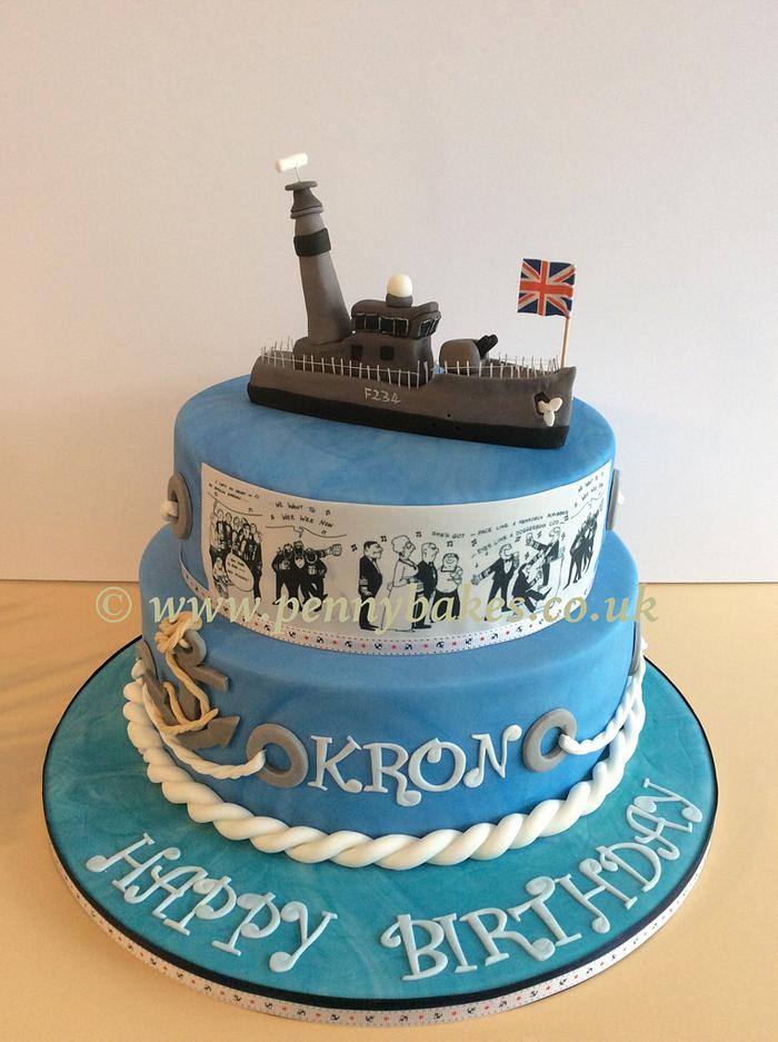 Navy cake! 