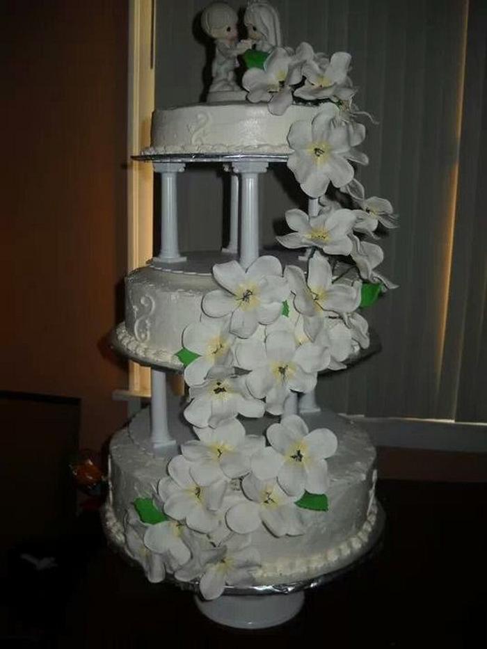 Buttercream  Wedding Cake 