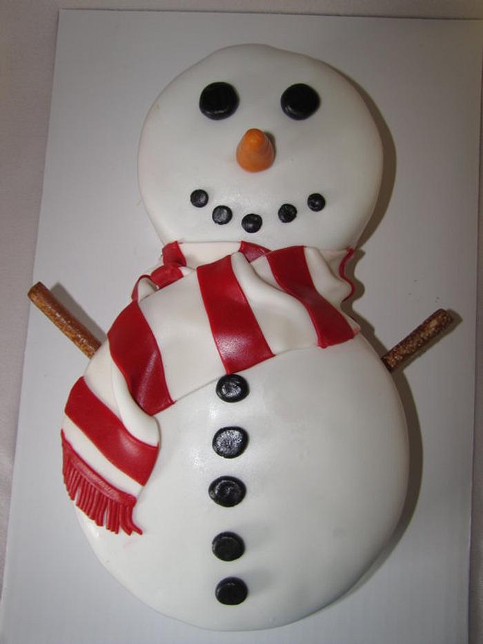 Snowmen Cakes