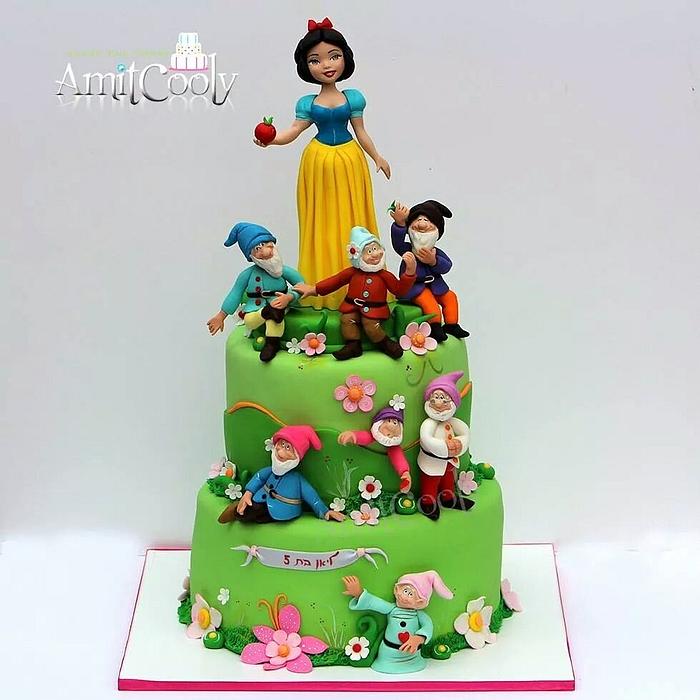 Cake Snow White and the Seven Dwarfs