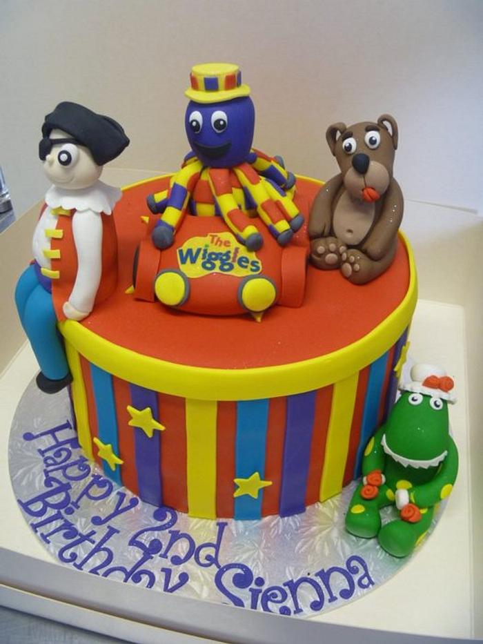 Wiggles birthday cake