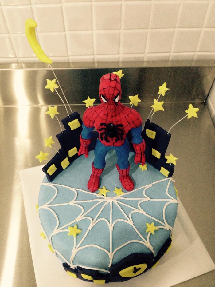 Spider-Man cake