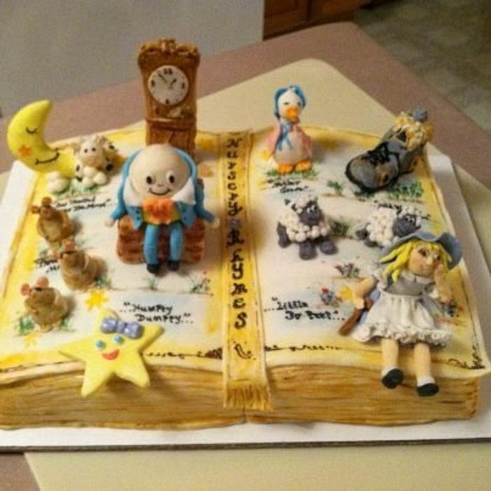 Nursery RhymeBook Cake
