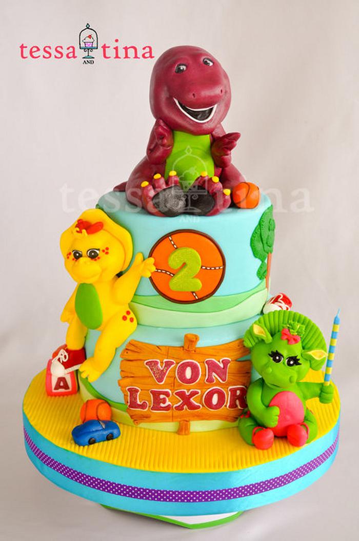 Barney and Friends cake
