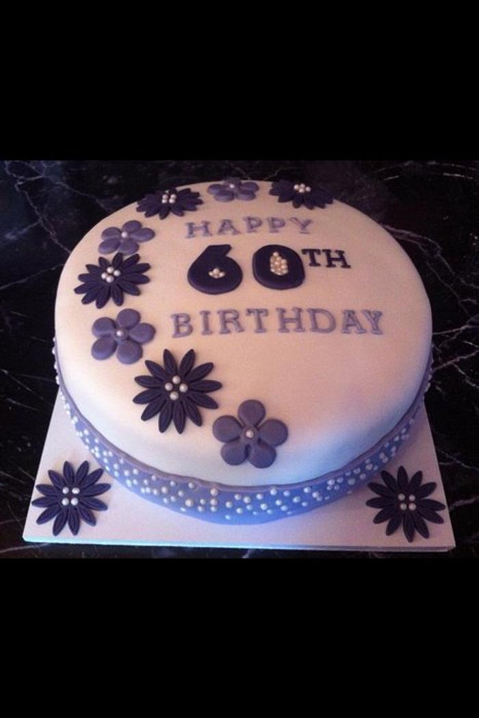 60th birthday cake :0) 