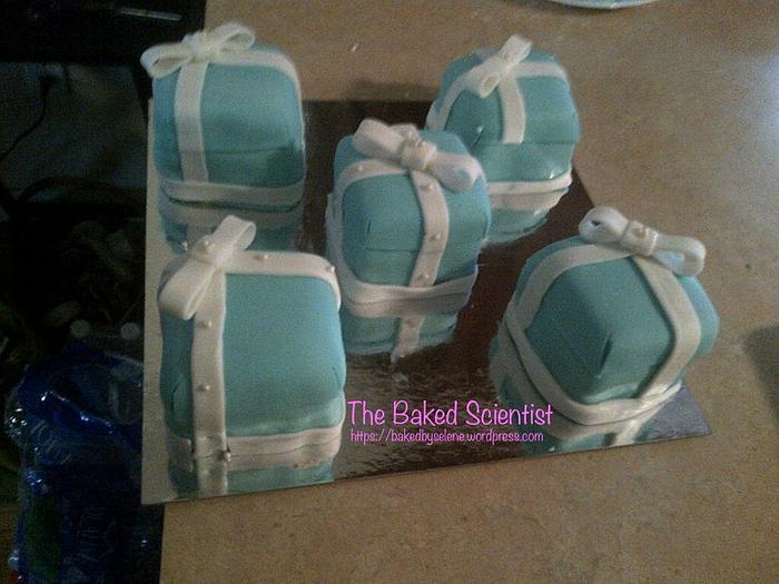 Mini - Tiffany Box Cakes