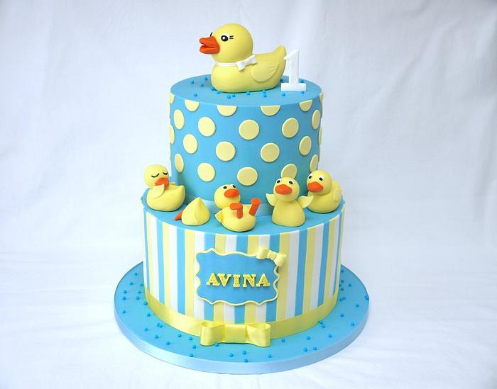 Five Little Ducks Cake!