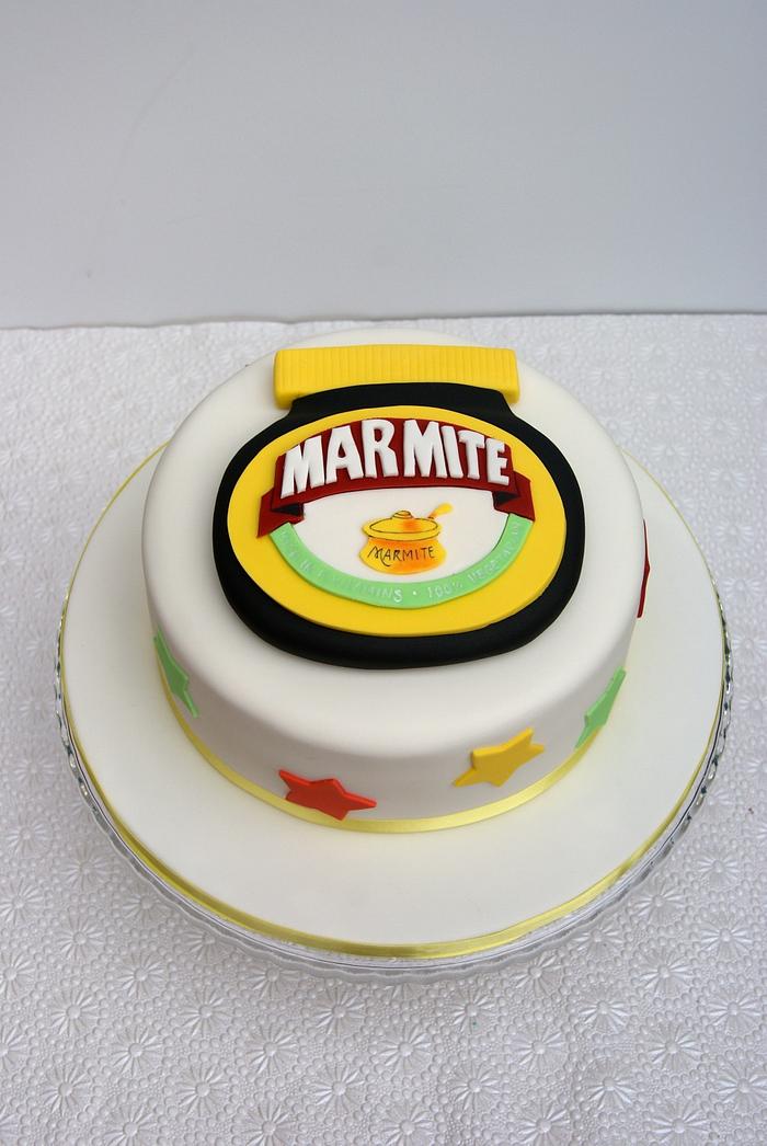 Marmite cake - love it or hate it...