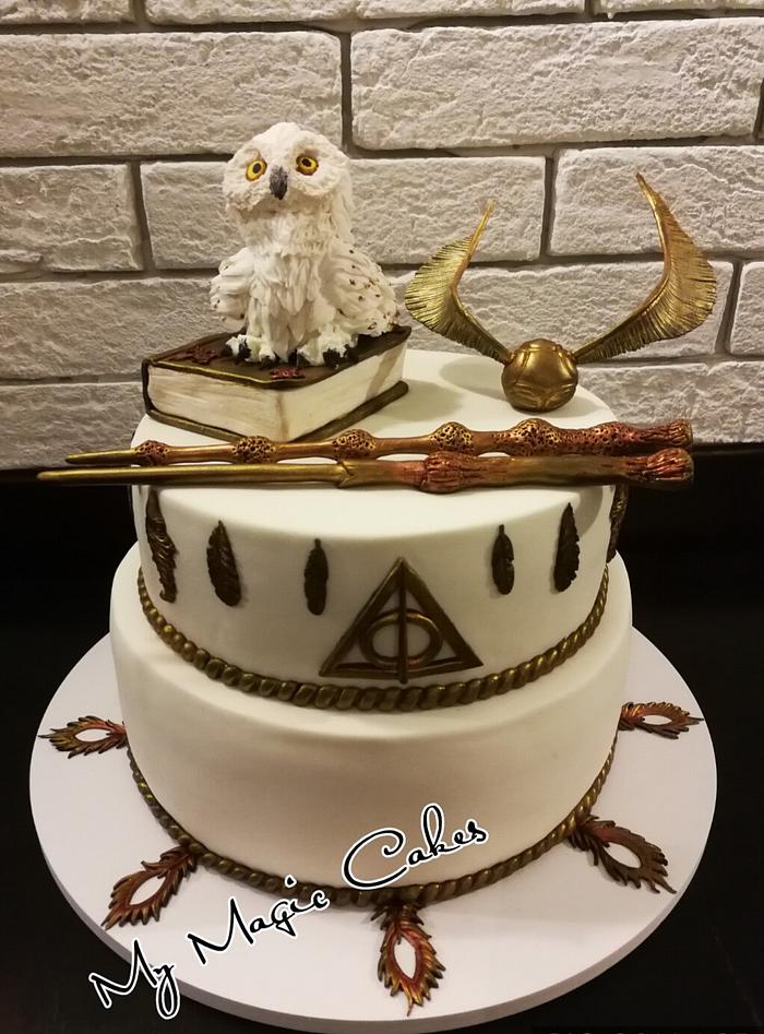 Harry Potter magic cake