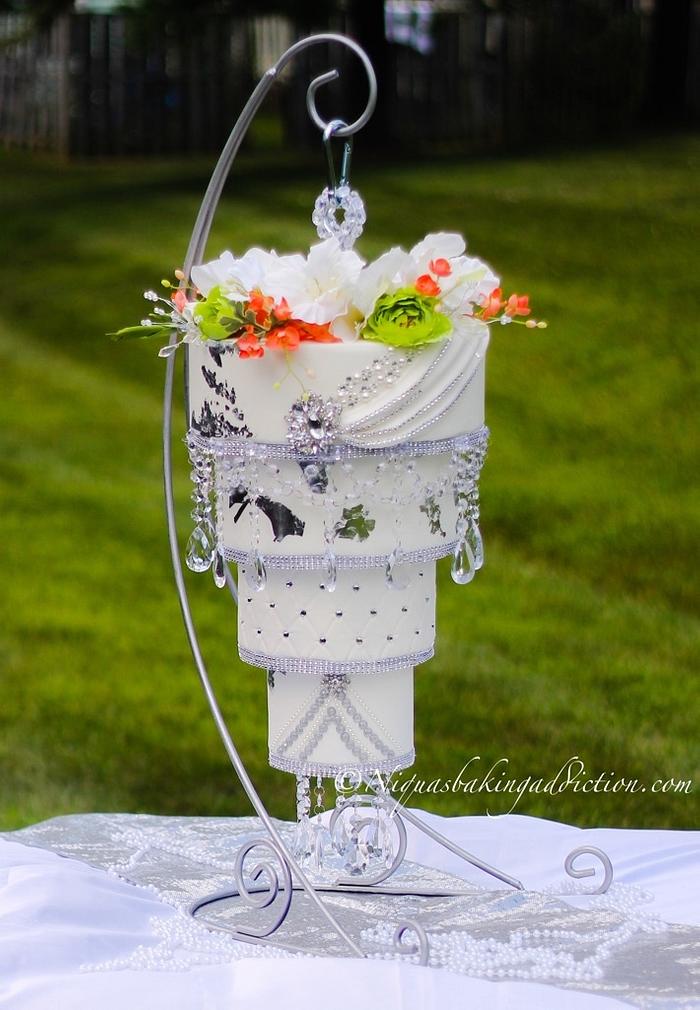 Chandelier Wedding Cake