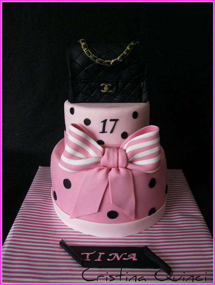 Chanel cake 2
