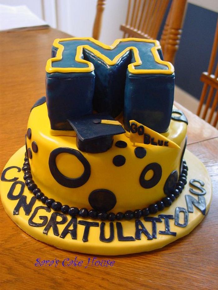 University of Michigan Cake