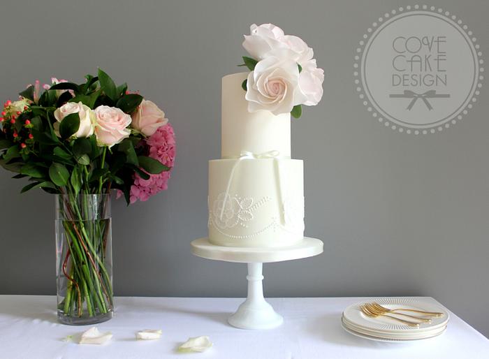 Pretty Pastel Wedding Cake