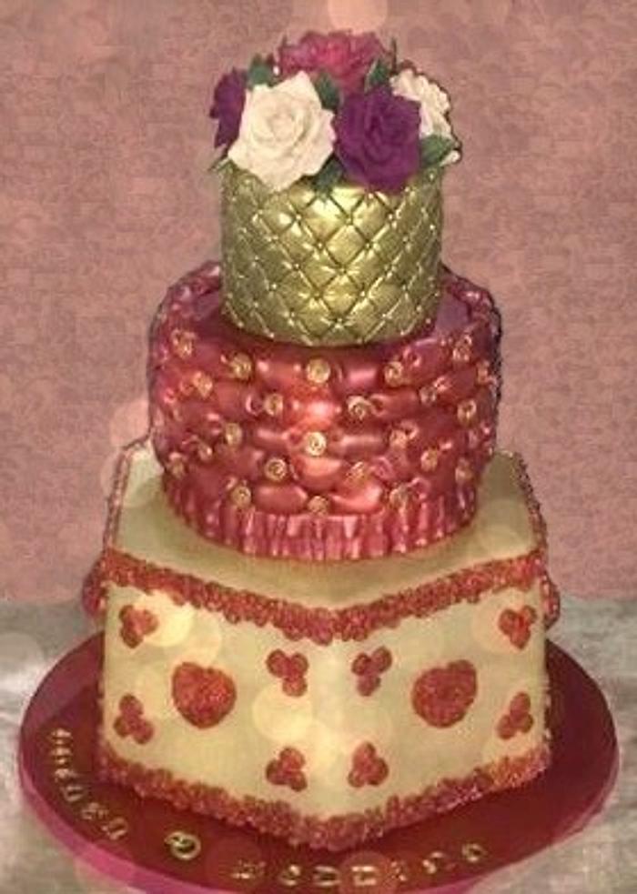My parents' golden wedding cake
