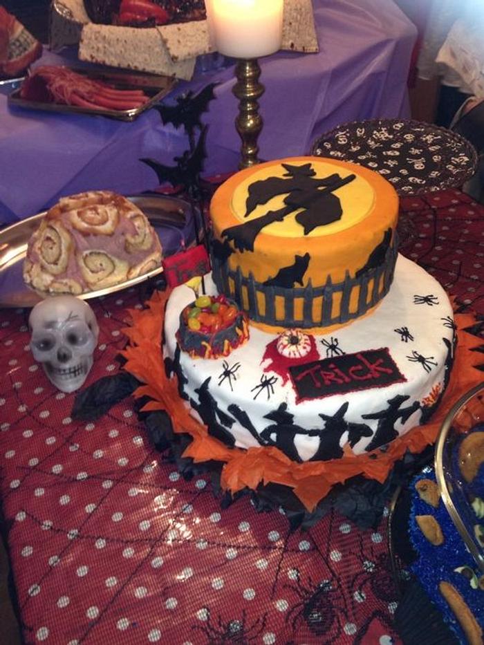 Halloween Witch Cake