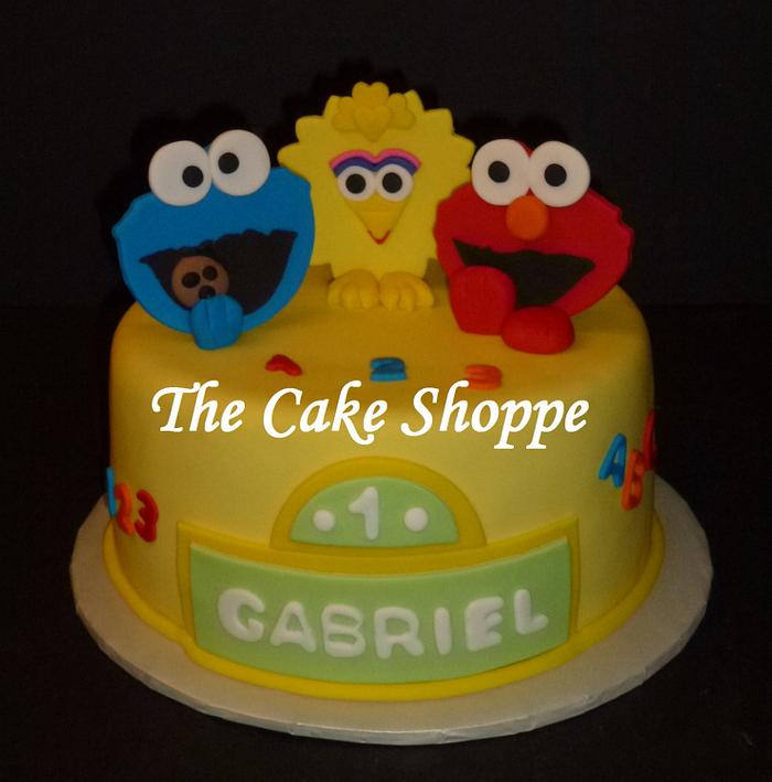 Sesame Street cake