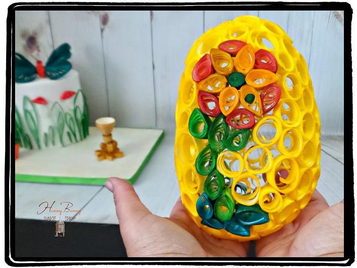 Quilled Egg (50 Shades of Easter)