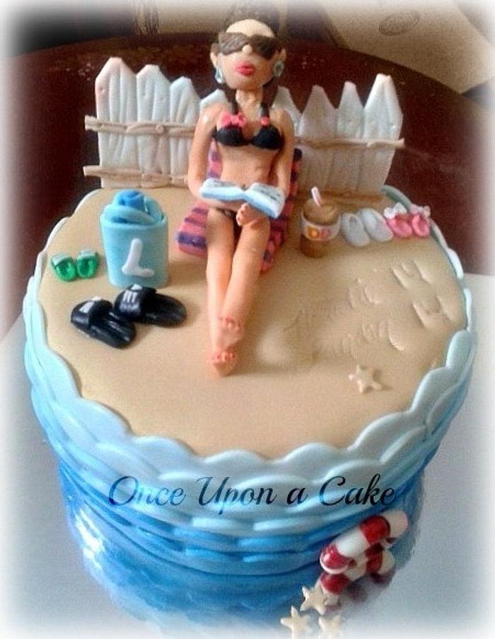 Bring on Summer, Beach Cake!