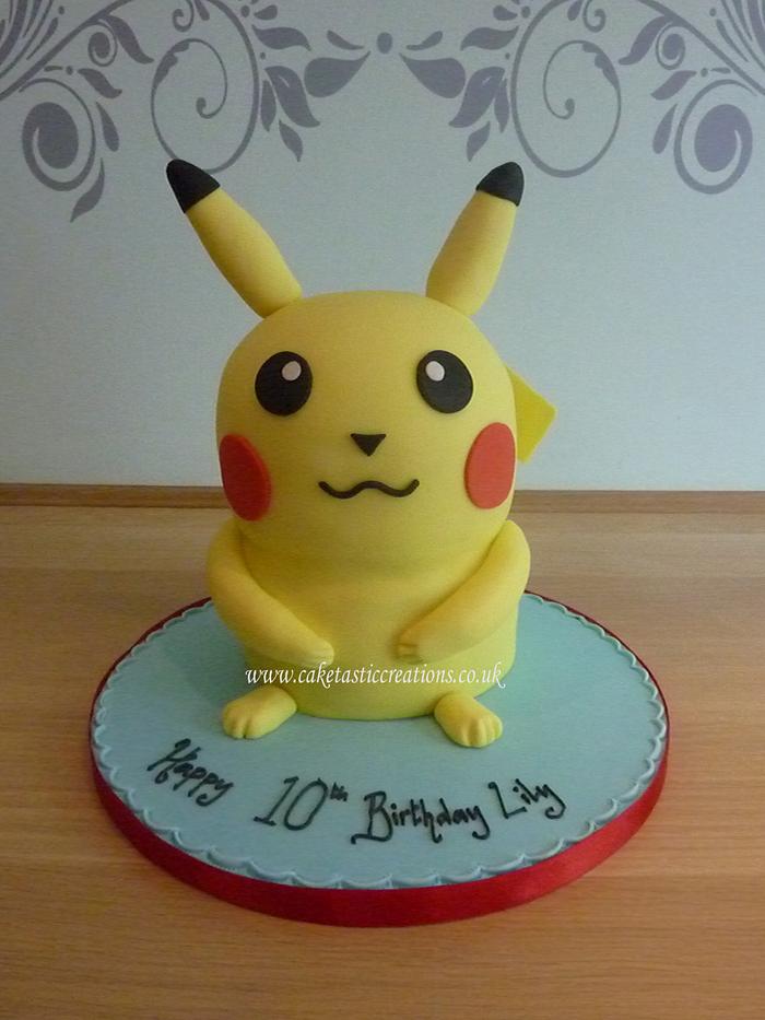 Pikachu Cake