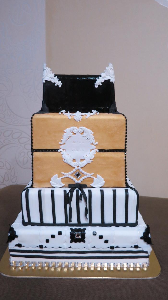 barroco wedding cake