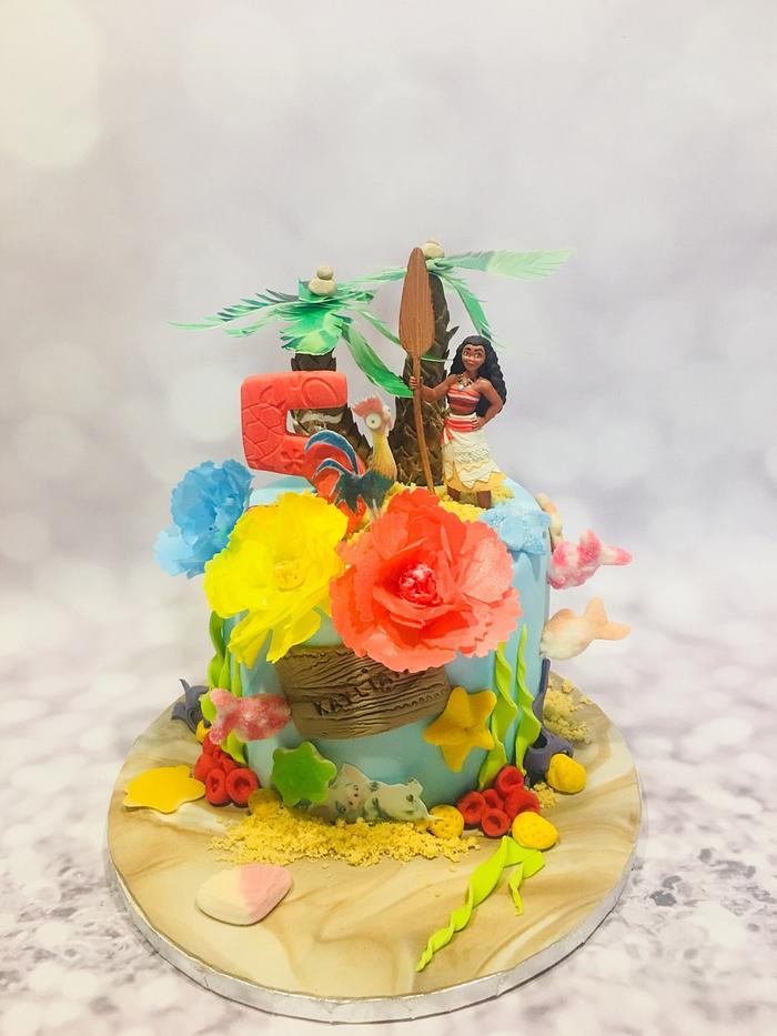  Vaiana cake