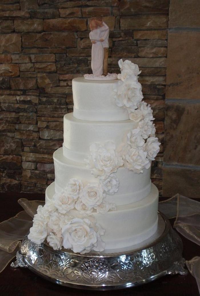Caroline's Wedding Cake