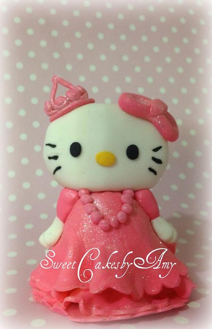 Hello Kitty pink Princess cake