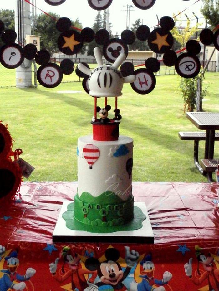 Gabriel's Mickey Mouse Cake