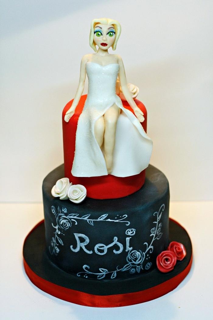 cake "sexy Rosi"