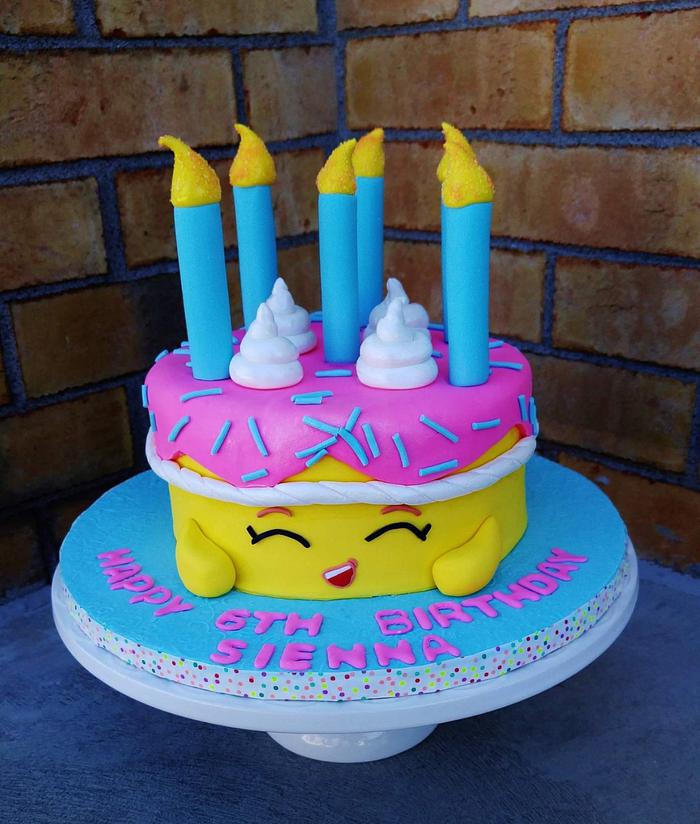 Shopkins Birthday Cake