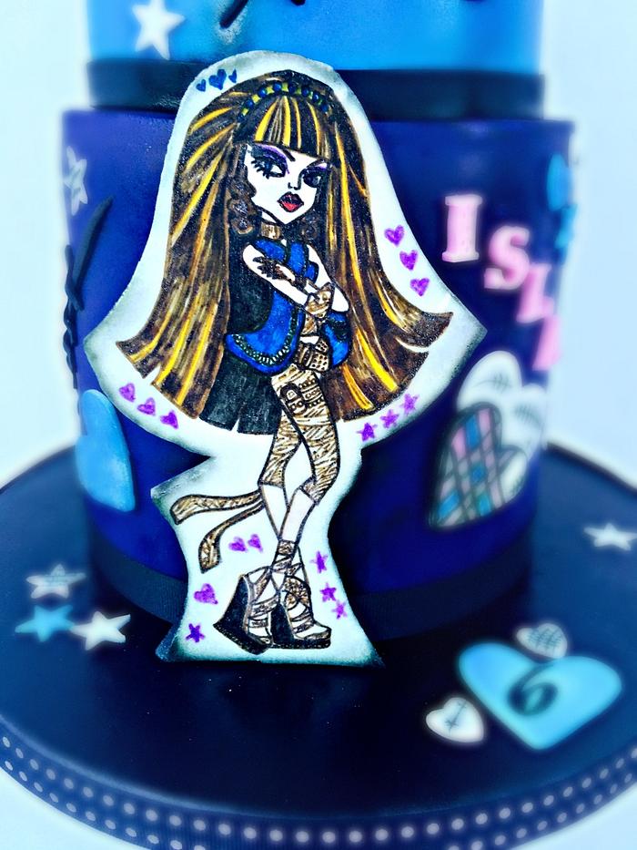 Monster High Birthday Cake 
