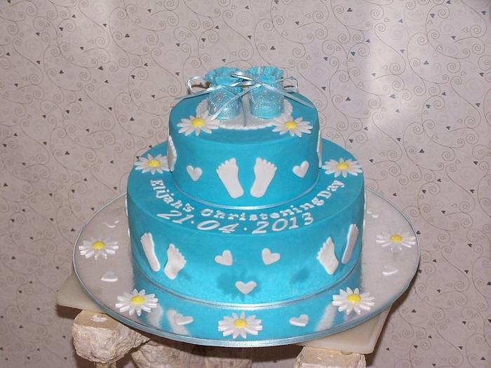 Christening cake