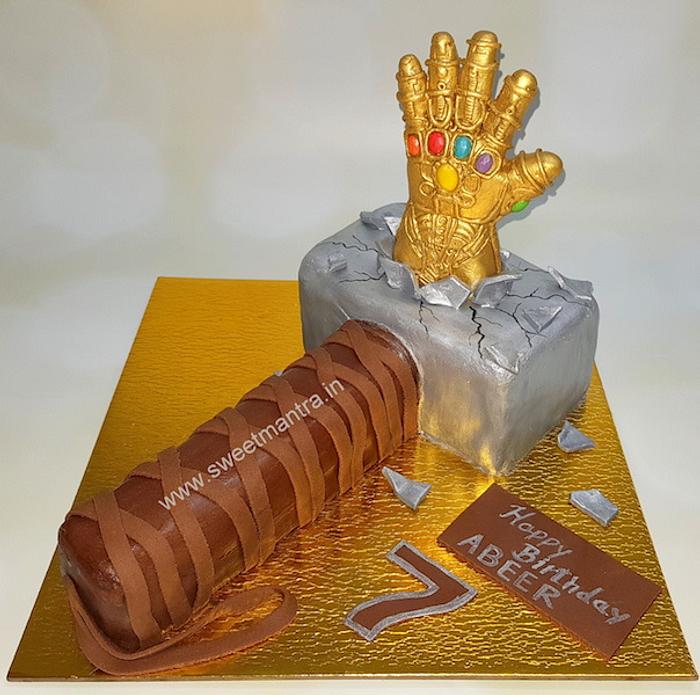 Thor Avenger cake