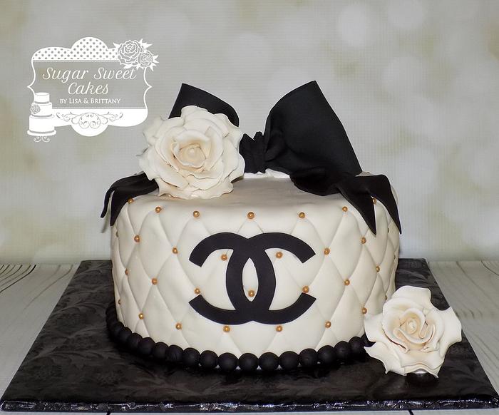 Cakes And Crumbs - Zambia - A fully covered coco chanel edible pic cake.for  his loved one.place your orders now on 0976931479