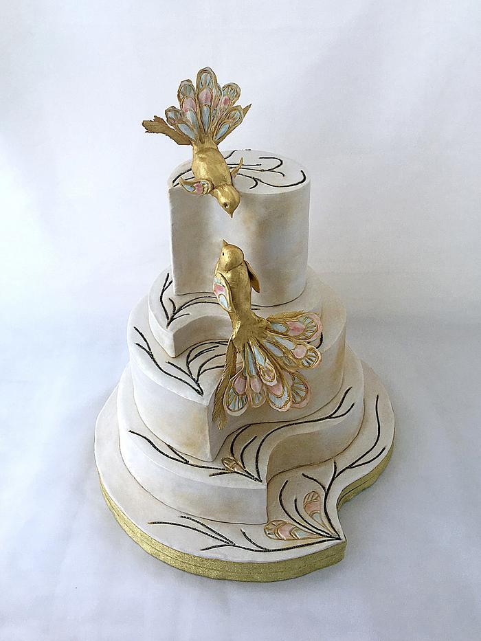 Guo Pei inspired cake
