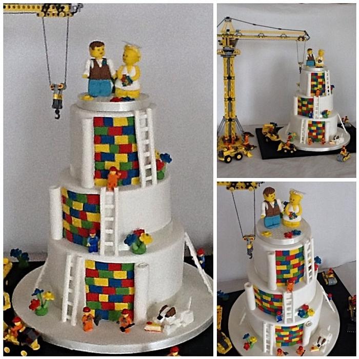 Tickety Boo - Lego Wedding Cake