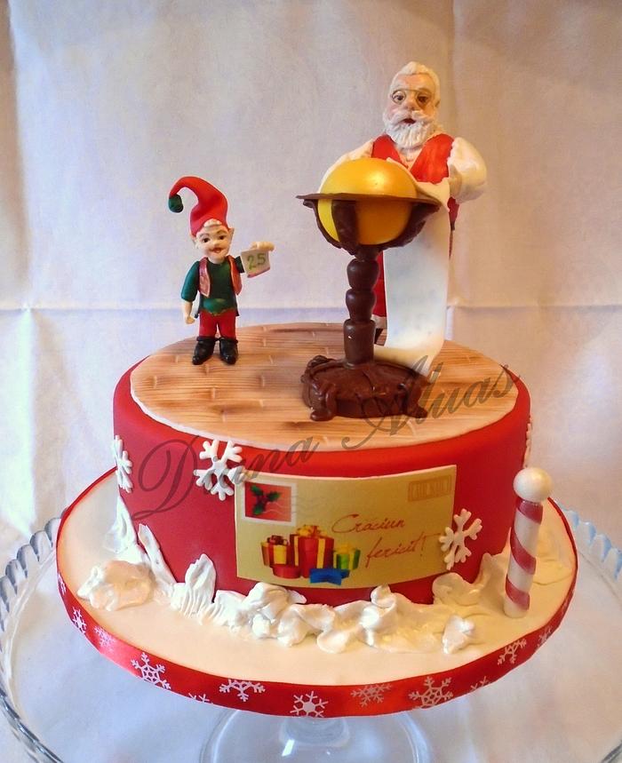 Santa Claus - Decorated Cake by Diana Aluaş - CakesDecor