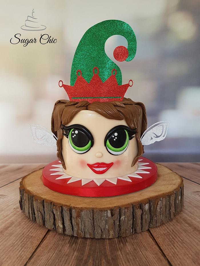 x Christmas Elf Cake x