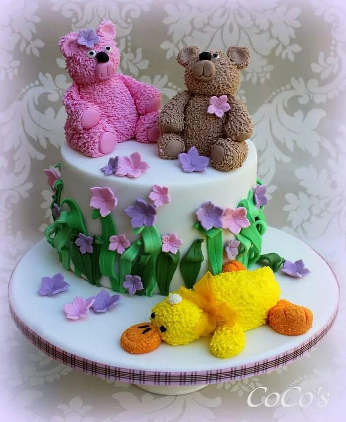 Teddy Bear birthday cake 