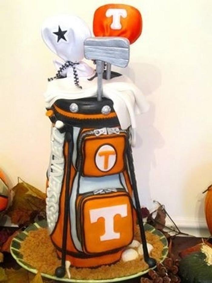 Golf Bag Cake