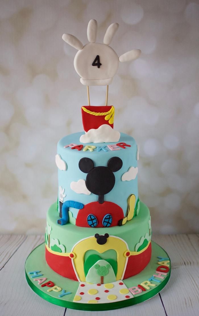 Mickey Mouse Clubhouse Icing Smiles Cake