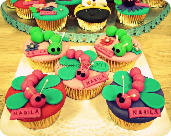 Dragonfly Cupcakes