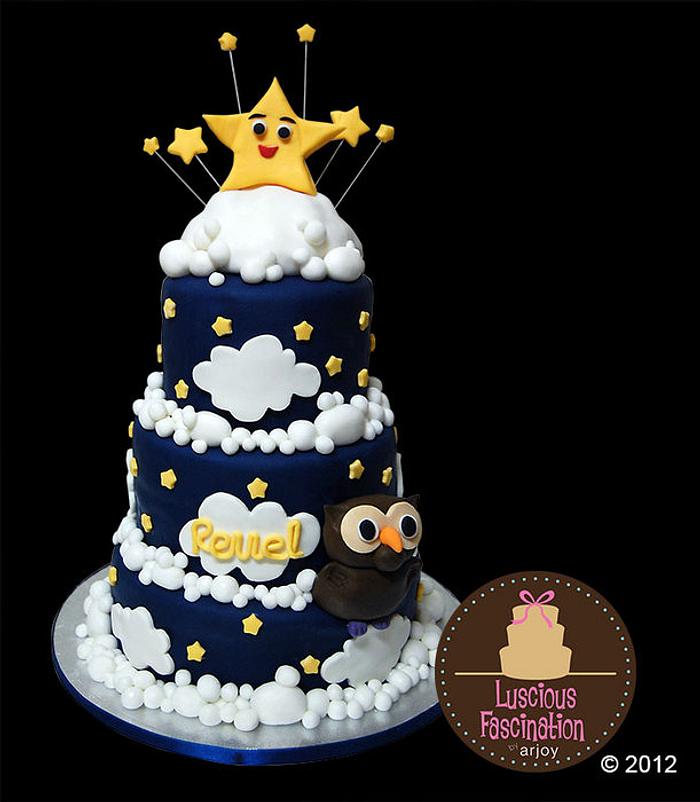 Twinkle Twinkle Little Star - Decorated Cake by - CakesDecor