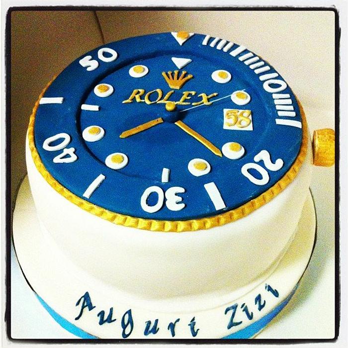 ROLEx submarine cake