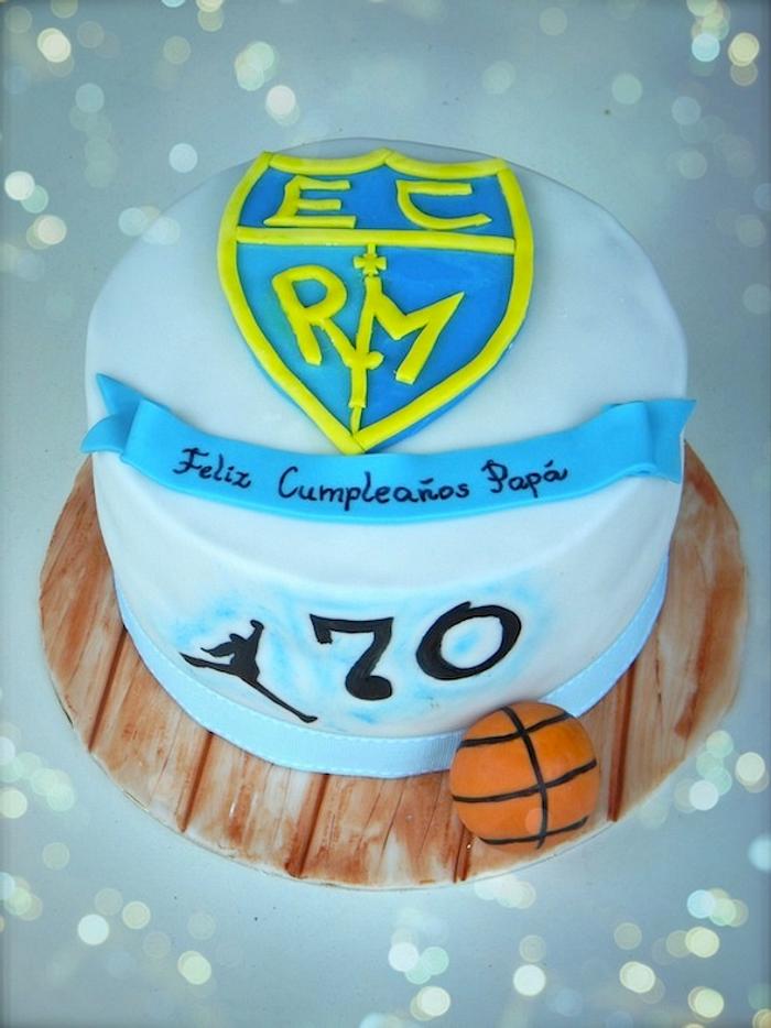 Basketball Bday Cake