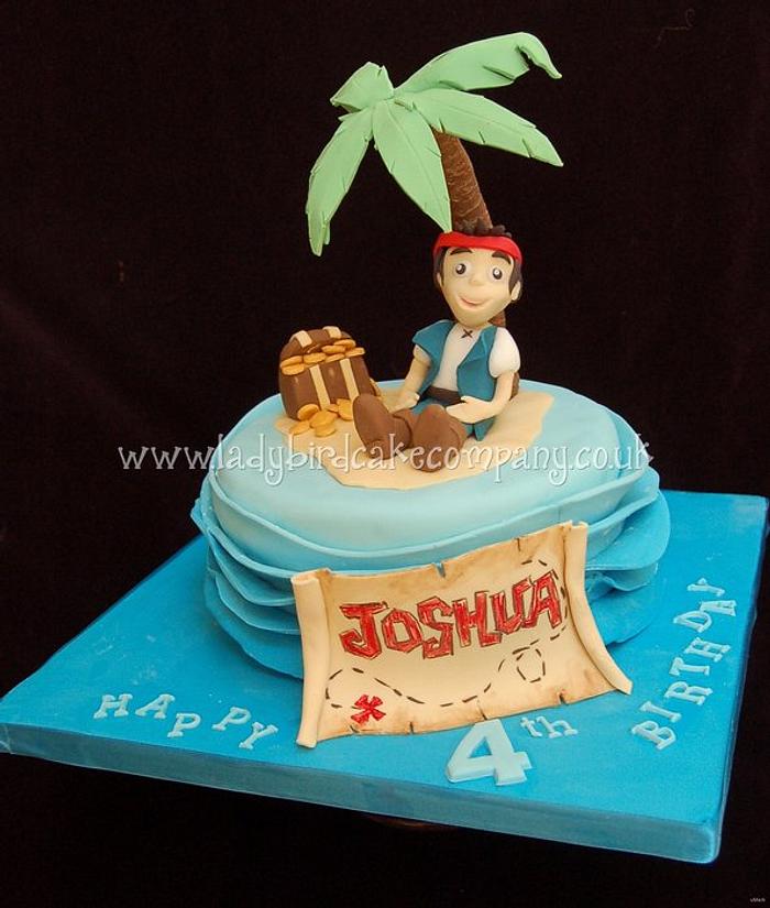 Jake and the Neverland Pirates cake