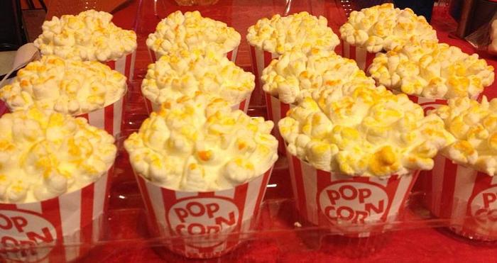 Popcorn Cupcakes